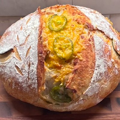 Jalapeño Cheddar Sourdough 