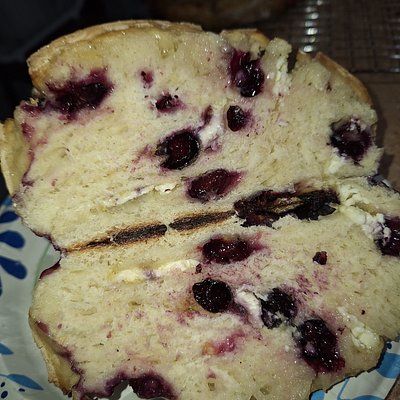 Lemon Blueberry Sourdough Boule