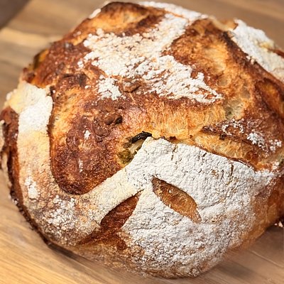 Jalapeño & Cheddar Sourdough Loaf Style 