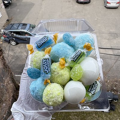 Small Candied Grapes 