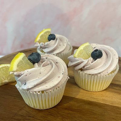 Lemon Blueberry Cupcakes