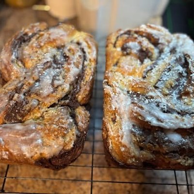 Sourdough Babka Cinnamon Swirl