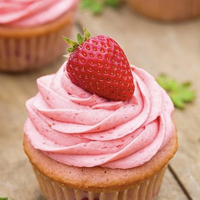 Strawberry Cupcakes 