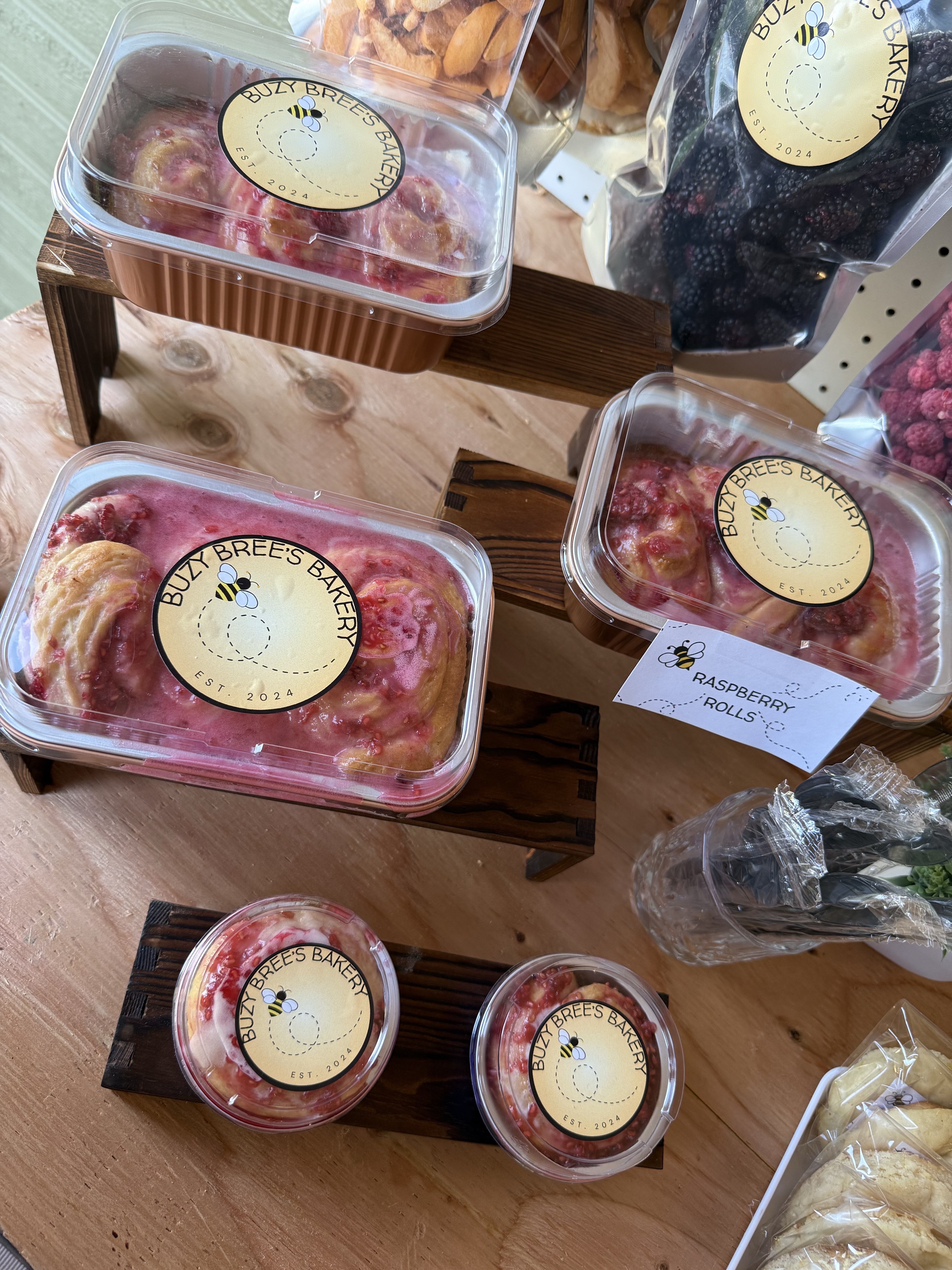 Raspberry Jam Rolls