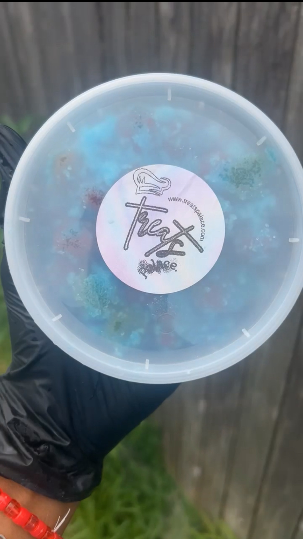 Sour Blue Raspberry Gushers