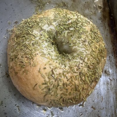 Rosemary Olive Oil Bagel