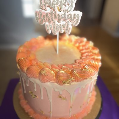 8" Round Cake (Basic Flavor)