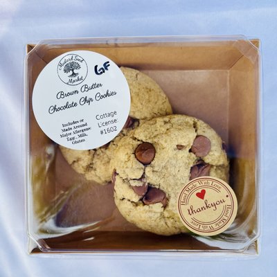 Chocolate Chip Cookies (box of 3)