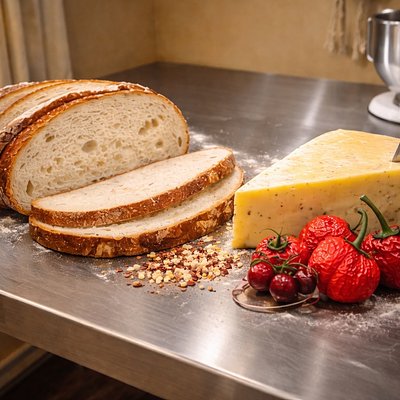 Carolina Reaper And Monterey Jack Cheese (mild /Hot