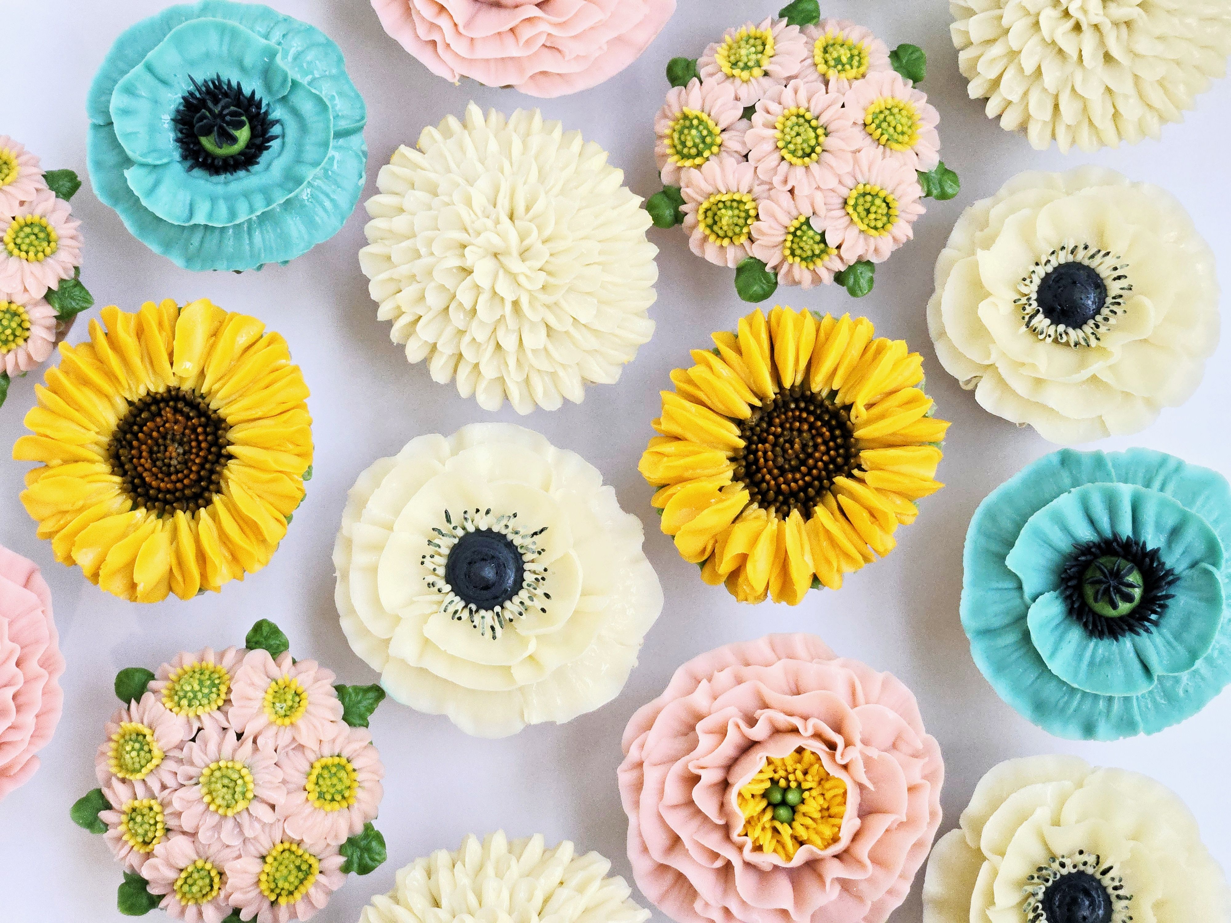 Floral Cupcakes