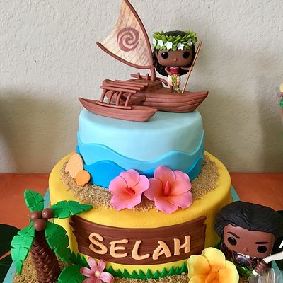 2 Tier Cake (8” Top & 10”Bottom)