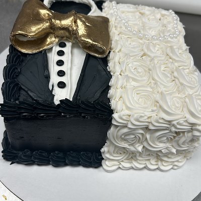 8” 2 Layer Square Cake