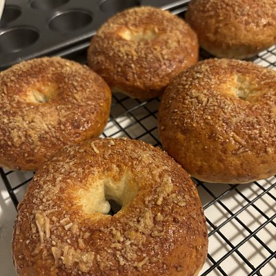 Parmesan Bagels