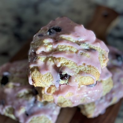 Lemon Blueberry Scones