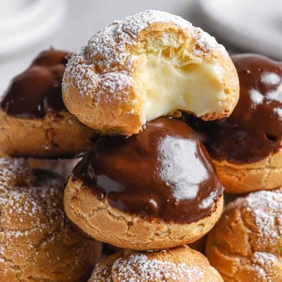 Large Assorted Cream Puffs 
