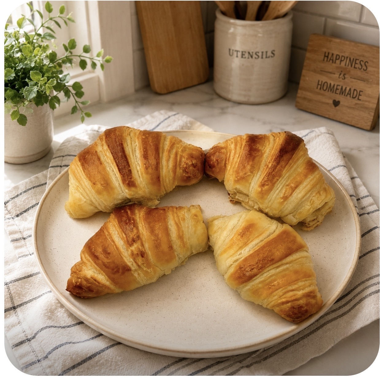 Berry Filling Croissants 