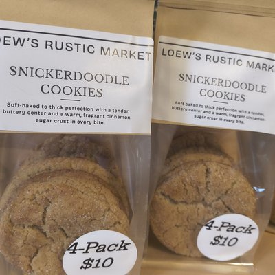 Snickerdoodle Cookies (4pack)