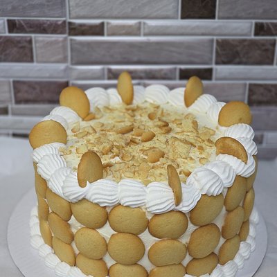 Banana Pudding Cheescake Cake