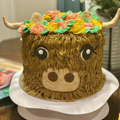 8” Birthday cake