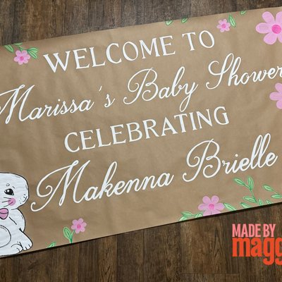 Baby Shower Banner