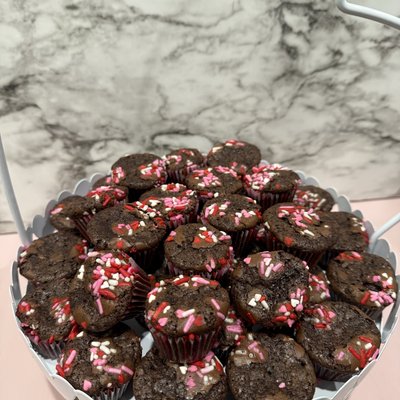 Triple Chocolate Brownie Bites