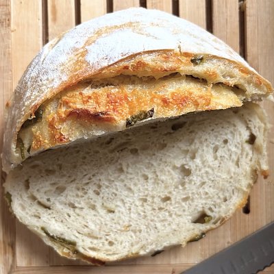 Garden Herb & Cheddar Sourdough
