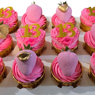 Lux Cupcake Box