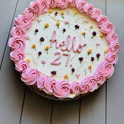 Double 12” Round Cookie Cake 