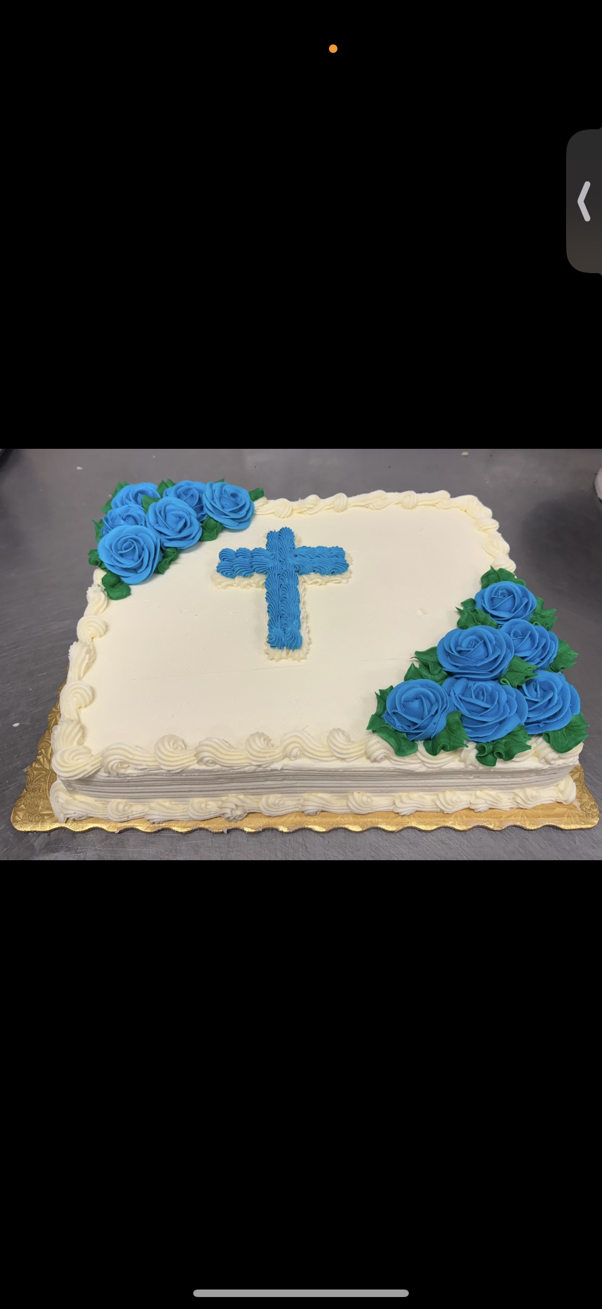 1/4 Sheet Cake