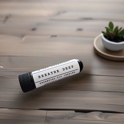 Essential Oil Inhaler(Breathe Deep)