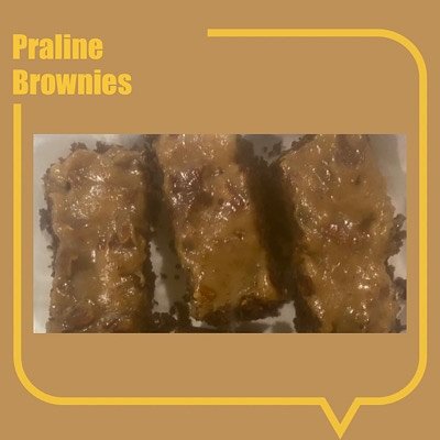 Praline Brownies (Dozen)