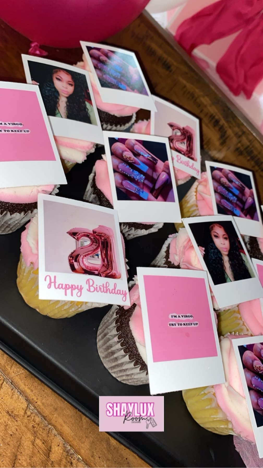 Birthday Girl Cupcakes 