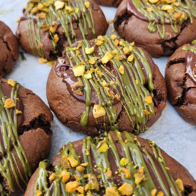 Dubai Chocolate Cookies 