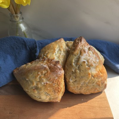 Lemon Poppy Seed Scones (4)