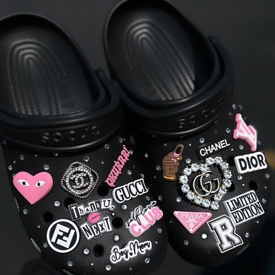 Freestyle Blinged Crocs