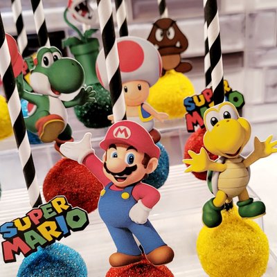 MARIO BROS. Cakepops