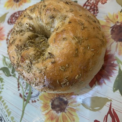 Rosemary Sourdough Bagels $4.00 each