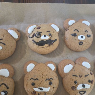 Moody Bear Chocolate Chip Cookie