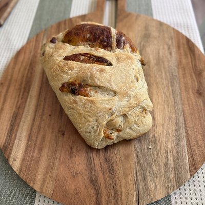 Asiago Cheese Sourdough Loaf