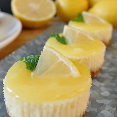 Lemon Cheesecake Butes