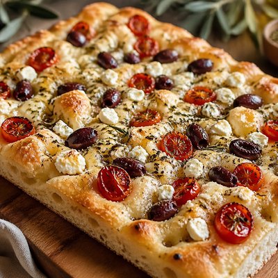 Classic Aegean Focaccia
