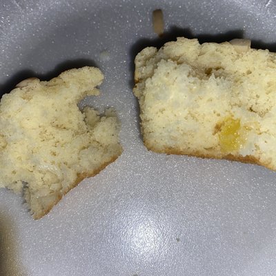 Peach Almond Muffin, 1 Piece