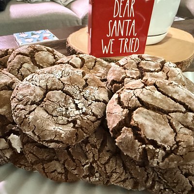 Ginger Crinkle Cookies 