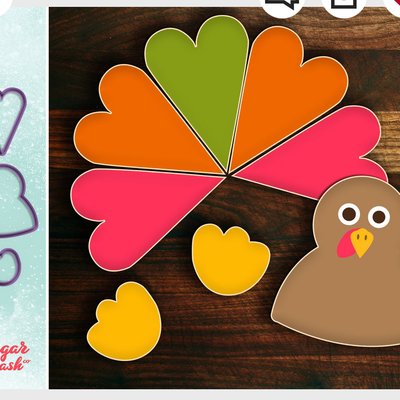 Ready To Decorate Turkey Kit 