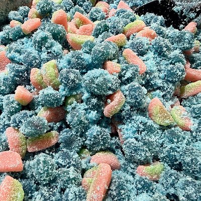 Specialty Sour Blue Raspberry Gushers