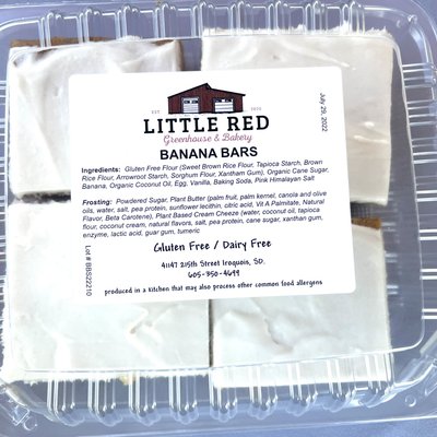 Banana Bars