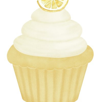 Lemon Crunch Cupcake
