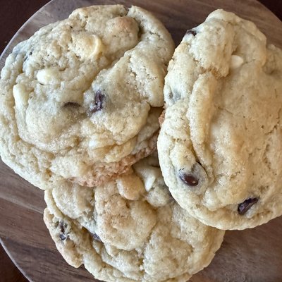 Double Chocolate Chip Stuffed With Cookie Butter 