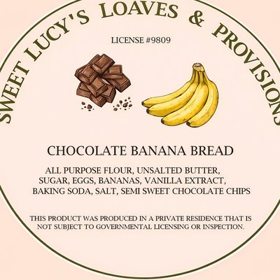 Chocolate Chip Banana Bread 🍌