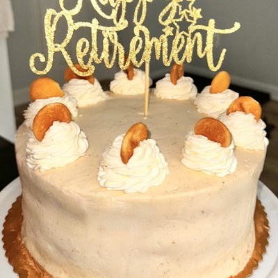 Banana Cream Cake